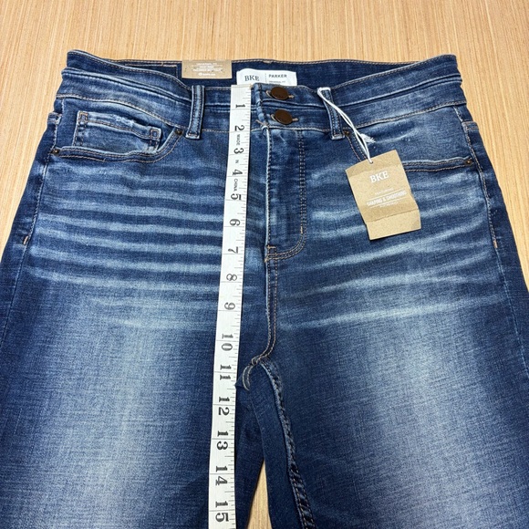 BKE Buckle Parker Universal Fit High Rise Tailored Bootcut Jeans 30x33.5 Stretch - Picture 5 of 14